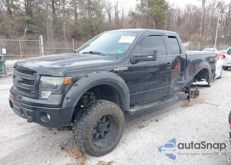 2014 Ford F-150 Fx4 z USA, uszkodzony, nr VIN 1FTFX1EF0EKE42801